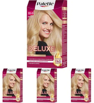 Deluxe Saç Boyası 10-0 Sarı 50 Mililitre (4 Paketi)