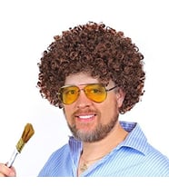 Bob Ross Bonus Peruk Kahverengi Renk 120 gr (5343)