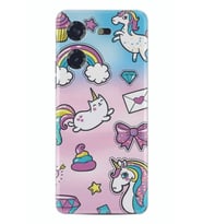 Pova 5 Kılıf Silikon Desen Özel Seri Unicorn Mektup 1800