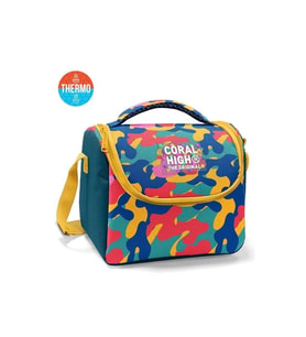 CORAL HIGH 37132 RENKLİ KAMUFLAJ DESENLİ THERMO BESLENME ÇANTASI