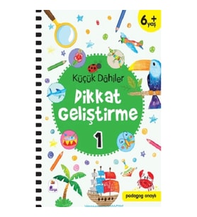 Küçük Dahiler Dikkat Geliştirme 1 – 6+ Yaş