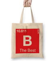 Boron Be The Best Element Bez Çanta Uzun Saplı