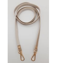Angel Çanta Aksesuar Spagetti Model Dikişsiz Çanta Sapı Bej Renk Light Gold Metal