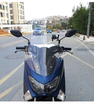 MOTOCAM Yamaha Nmax Ön Cam 2015-2020 Model 69cm Şeffaf Renkli 4mm