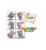 BİLGE tasarım sevgiliye Ahşap Bardak Altlığı - 6 lı set Set AHŞAP ÖZEL TASARIM KUTULU
