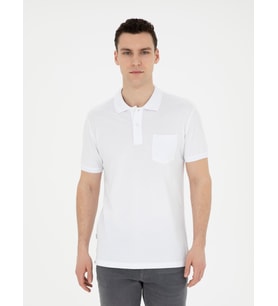Pierre Cardin Erkek T-shirt (Beyaz)