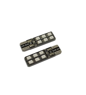Drs Tuning Led Ampul Dipsiz T10-12Smd Mavi 2'Li Set 24V 640-1