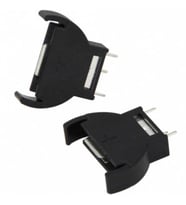 CR2032 Tipi Dikey Pil Yuvası (CR2032-180)
