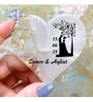 Epoksi Magnet Hediyelik -ETİKET DEĞİLDİR!! - Düğün, Nişan, Nikah, Kına, Söz Hatırası (Gold)