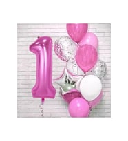 Fuşya Yaş Balon Set-1-2-3-4-5-6-7-8-9
