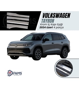 VW T.AYRON Uyumlu İç Kapı eşiği 4 kapı 2024 Üzeri P.çelik (Taşlı)