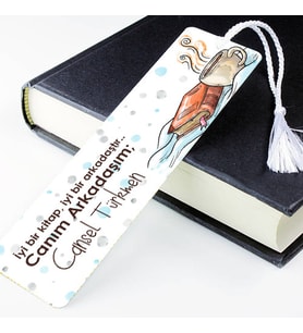 Kişiye Özel Canım Arkadaşım Kitap Ayracı