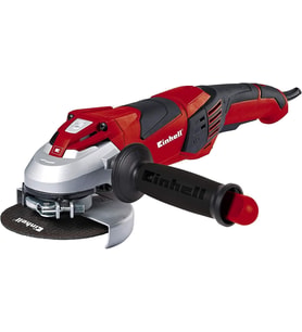 Einhell Te-Ag 125 Ce Devir Ayarlı Taşlama, Avuç Taşlama Makinesi, Elektrikli, 1100W, Kırmızı/Siyah/G (Standart)