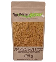 BenimAktar Udi Hindi Kust-i Bahri Tozu Saf 100 Gr