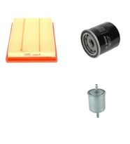 Bosch Filtre Bakım Seti Nissan Almera II 1.8 Benzin 2000-2001 Hava + Yağ f. + Yakıt Filtre Filtron