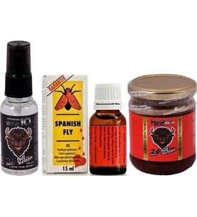 BIZ10 Sprey 25ML Spanish Fly Ispanyol Sınegı Kadın Damla 10ML BIZ10 Macun 240GR