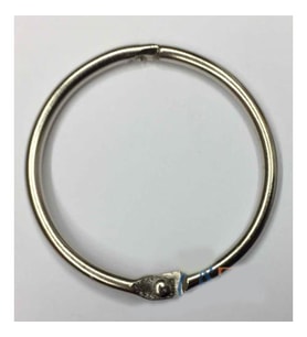 Kilitli Yuvarlak Halka, 4cm - 1 Adet