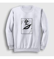 Presmono Unisex Beyaz Gaara Anime Naruto Sweatshirt 317701tt