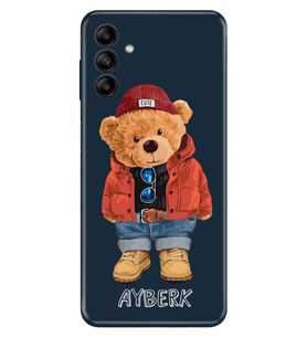 Samsung Galaxy A13 A12 A14 A15 A24 A25 A16 A35 A17 A07 Kılıf İsim Yazılı Kişiye Özel - Model-31 (Çok Renkli)