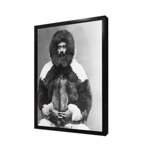 Robert Peary Çerçeveli Mdf Tablo