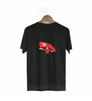1 Mayıs Emek ve Dayanışma Baskılı Siyah Tişört - İşçi Bayramı Temalı T-Shirt