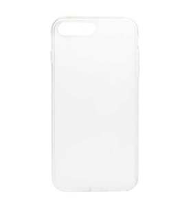 Apple iPhone 7 Plus Uyumlu Kılıf Zore Süper Silikon Kapak (Renksiz)