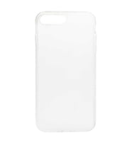 Apple iPhone 7 Plus Uyumlu Kılıf Zore Süper Silikon Kapak (Renksiz)