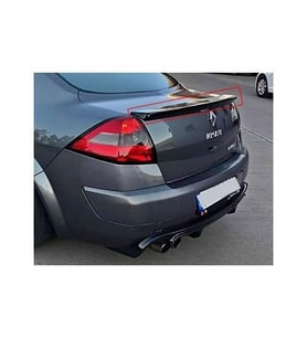 RENAULT MEGANE 2 SİYAH SPOİLER