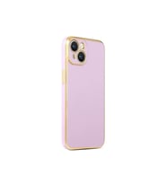 Apple iPhone 14 Uyumlu Kılıf Zore Bark Kapak (Lila)