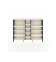 Arges Dolap 11 Raflı  220x30x163 Antrasit-Aytaşı