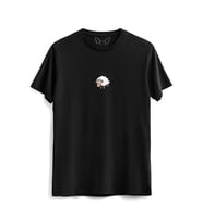  Animal Kuzu Dijital Baskılı Siyah Tshirt