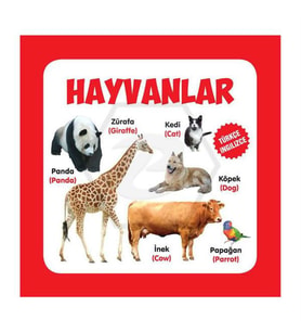 Hayvanlar Türkçe İngilizce Parıltı Yayınları