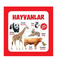 Hayvanlar Türkçe İngilizce Parıltı Yayınları