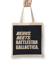 Bears Beets Battlestar Galactica The Office 03 Bez Çanta Uzun Saplı