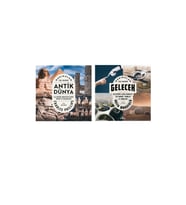 Dakikalar Içinde Antik Dünya + Dakikalar Içinde Gelecek- 2 Kitap Set - Iş Bankası Özel Set Dakikalar