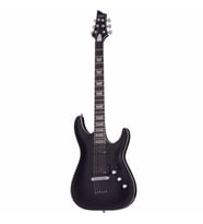 Schecter C-1 Platinum Elektro Gitar (See-Thru Siyah Saten)