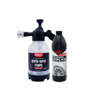 %60 Cilalı Fırçasız Oto Şampuanı + KÖPÜK Yapıcı Basınçlı Pompa 2 Litre