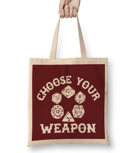 D And D Choose Your Weapon Dice Bez Çanta Uzun Saplı