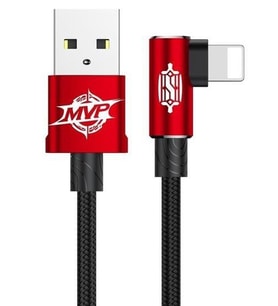 Baseus Lightning 1 Metre MVP Kablo Kırmızı