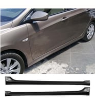 Hyundai Accent Blue Yan Marşpiyel Seti Mat Siyah Plastik 2 Adet 2011-2019