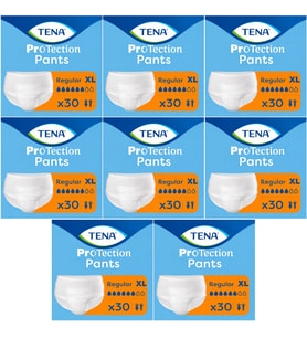Tena ProTection Pants Regular Emici Külot Yetişkin Bezi XL - Ekstra Büyük - Extra Large 240 Adet