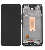 Samsung Galaxy A54 5G SM-A546 Uyumlu Lcd Ekran Dokunmatik Servis Lcd SİYAH ÇITALI