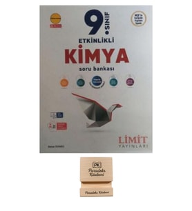 Limit 9. Sınıf Kimya Maarif Soru Bankası ve Telefon Standı