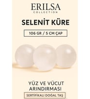 Sertifikalı Selenit Taşı Küre – Aura Temizliği ve Yüz-Vücut Arındırması İçin Doğal Enerji Küresi (Çok Renkli)