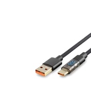 pilelistore Type-C To Usb Kablo Akıllı 35W 1.2M Siyah HDX1300K
