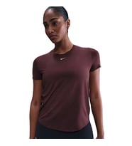 Nike W NK ONE CLASSIC DF SS TOP WT Bordo Kadın T-Shirt IB9408-652
