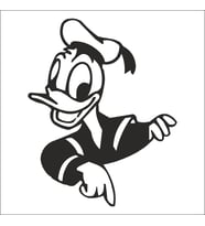 DUCK FOLYO STİCKER 130cm Uzunluk (Karışık)