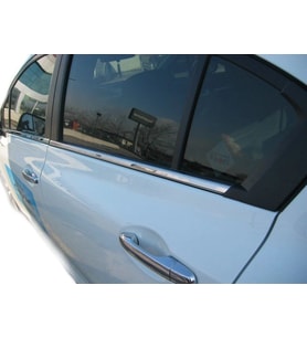 Honda Civic Uyumlu 9 Cam Çerçevesi 12 Parça Krom 2012 Ve Sonrası