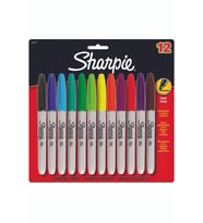 Sharpıe 12 Li Fıne Permanent Markör Karışık 986052