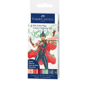 Faber-Castell Pitt Artist Pen Superhero 6lı Renkli